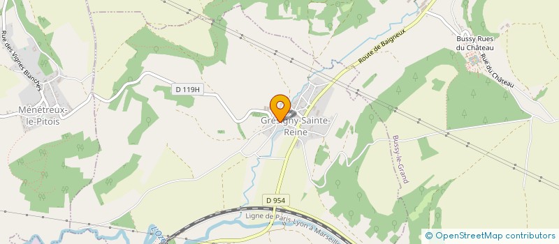 localisation de l'entreprise GFA DU CHATEAU  GRESIGNY-SAINTE-REINE