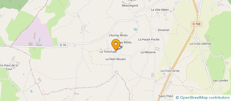 localisation de l'entreprise GFA DU CHATEAU  PLOUGUENAST-LANGAST