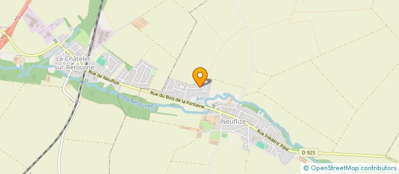 localisation de l'entreprise GFA DU CHATEAU  BIERMES