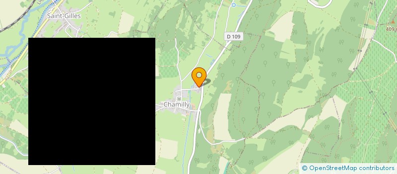 localisation de l'entreprise GFA DU CHATEAU  CHAMILLY