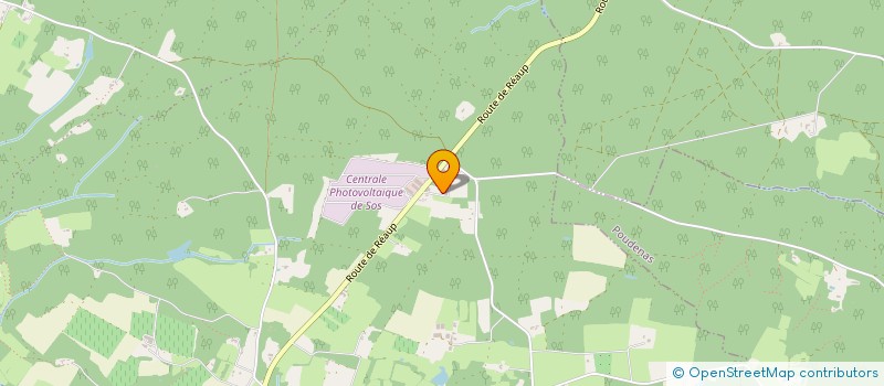 localisation de l'entreprise GFA DU CHATEAU  SOS