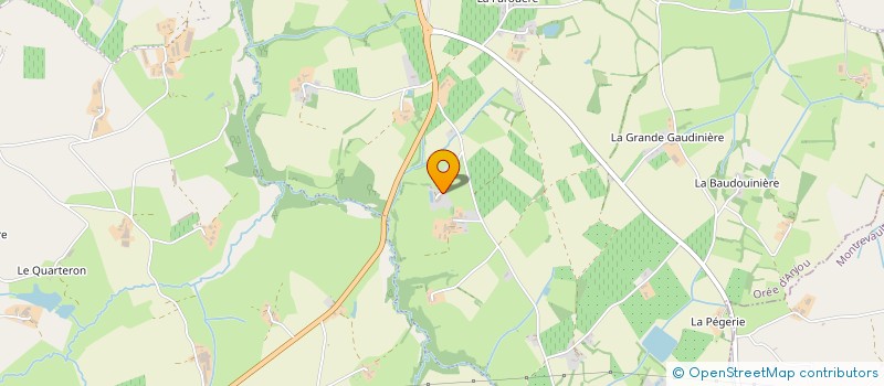 localisation de l'entreprise GFA DU CHATEAU DE LA VARENNE  OREE-D'ANJOU