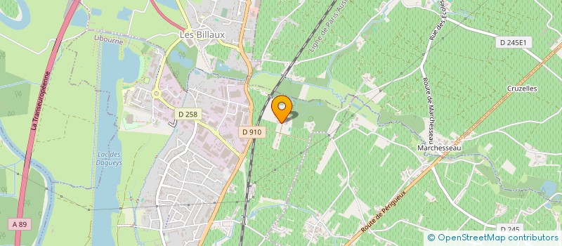 localisation de l'entreprise GFA DU CHATEAU DE SALES à LIBOURNE