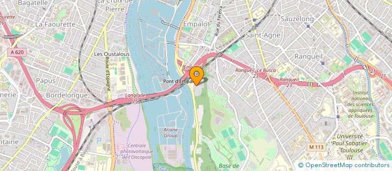 localisation de l'entreprise GFA DU CHATEAU DE SANXET à TOULOUSE