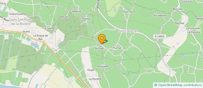 localisation de l'entreprise GFA DU CHATEAU LAMBERT  SAINT-AIGNAN
