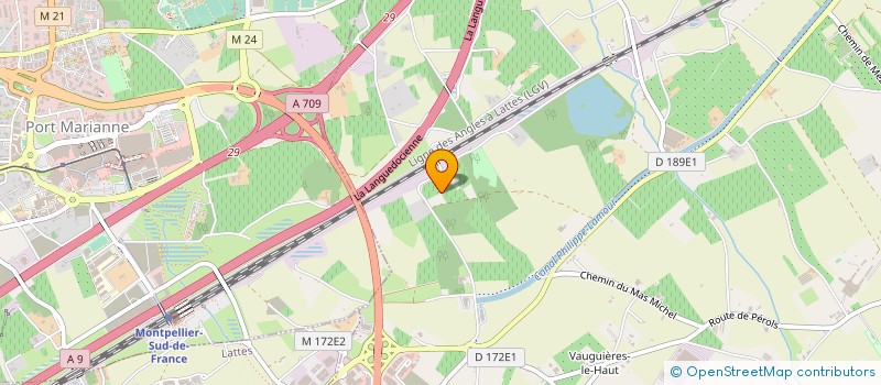 localisation de l'entreprise GFA DU CHATEAU MINISTRE  MAUGUIO