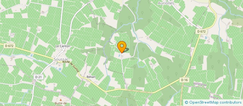 localisation de l'entreprise GFA DU CHATEAU PAILHAS  MASSUGAS