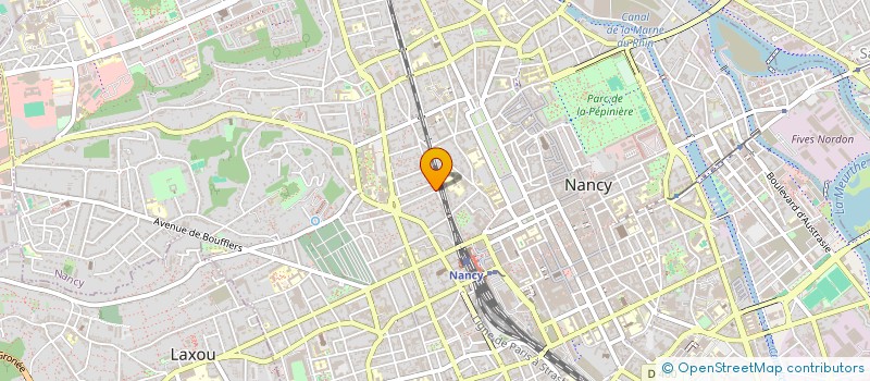 localisation de l'entreprise GFA DU CHATELIER  NANCY