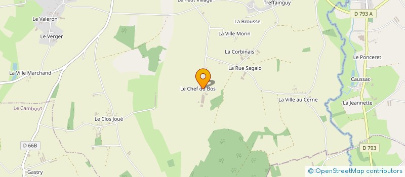 localisation de l'entreprise GFA DU CHEF DU BOS à PLUMIEUX