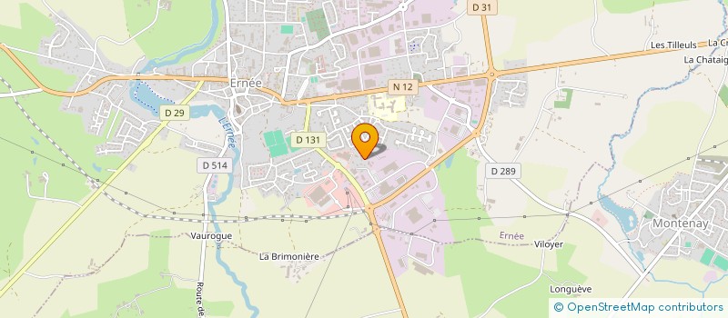 localisation de l'entreprise GFA DU CHENE à SAINT-DENIS-DE-GASTINES