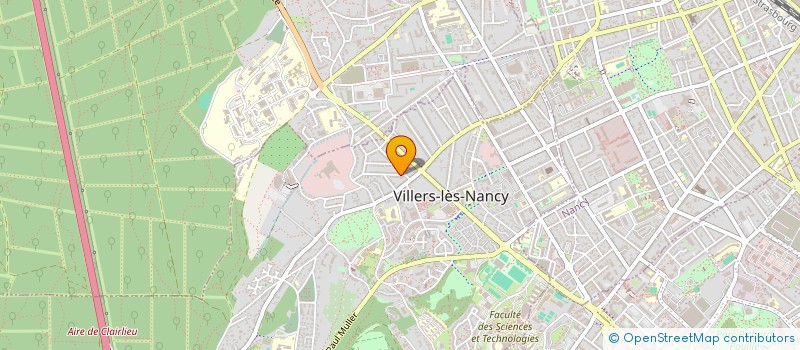 localisation de l'entreprise GFA DU CLOS DE (S)V  VILLERS-LES-NANCY