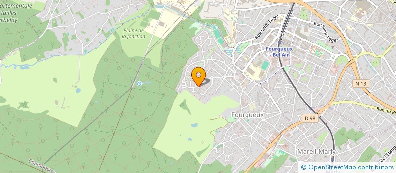 localisation de l'entreprise GFA DU CLOS DU DESERT  SAINT-GERMAIN-EN-LAYE