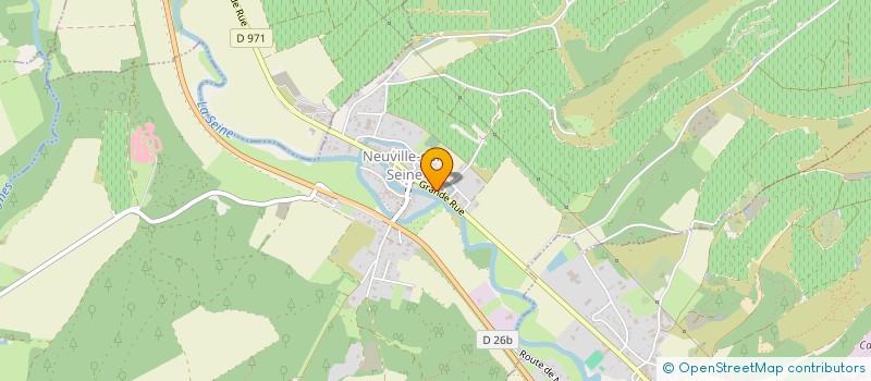 localisation de l'entreprise GFA DU CLOS SAINT PIERRE  GYE-SUR-SEINE