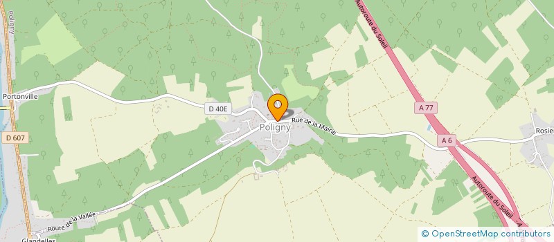 localisation de l'entreprise GFA DU CLOS THION  CHATENOY