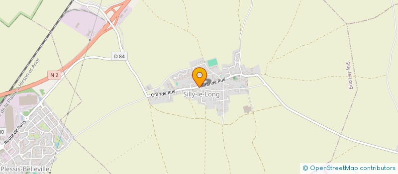 localisation de l'entreprise GFA DU COEUR DU VILLAGE  SILLY-LE-LONG