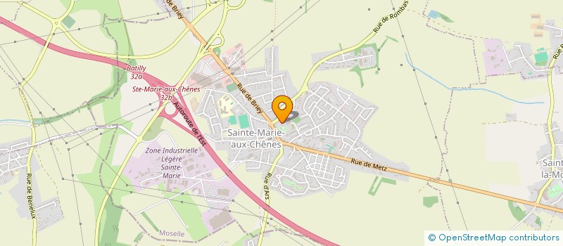 localisation de l'entreprise GFA DU COLMY  SAINTE-MARIE-AUX-CHENES