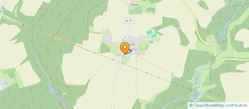 localisation de l'entreprise GFA DU COLOMBIER à FAVEROLLES