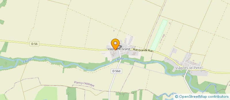 localisation de l'entreprise GFA DU COMPAS  PLANCY-L'ABBAYE