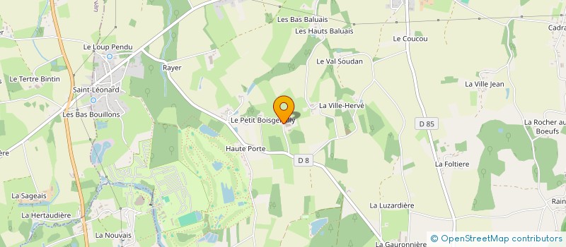 localisation de l'entreprise GFA DU COUCOU  EPINIAC