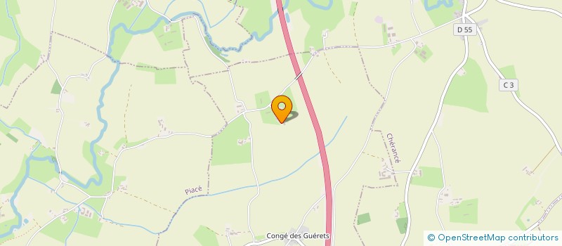 localisation de l'entreprise GFA DU COUDRAY MALVAL  VIVOIN