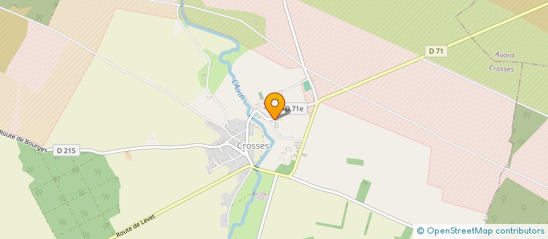 localisation de l'entreprise GFA DU CROLY  CROSSES