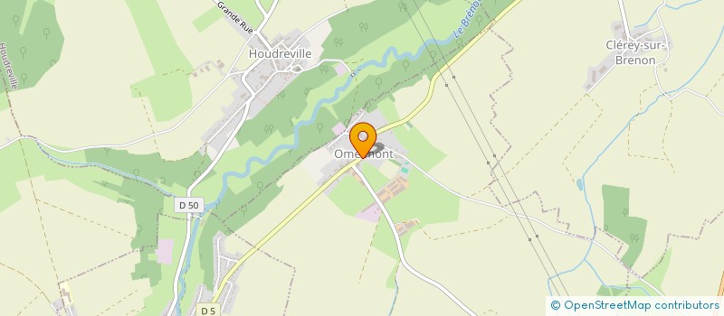 localisation de l'entreprise GFA DU CROT BARRET  OMELMONT