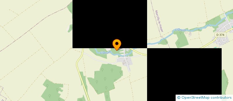 localisation de l'entreprise GFA DU DOLMEN  BERCENAY-LE-HAYER