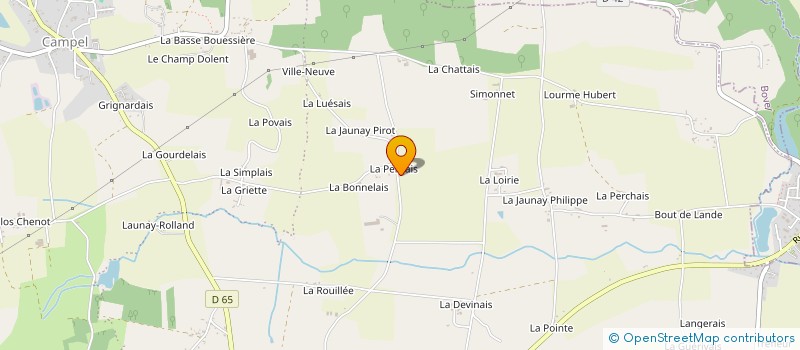 localisation de l'entreprise GFA DU DOMAINE 53  VAL D'ANAST