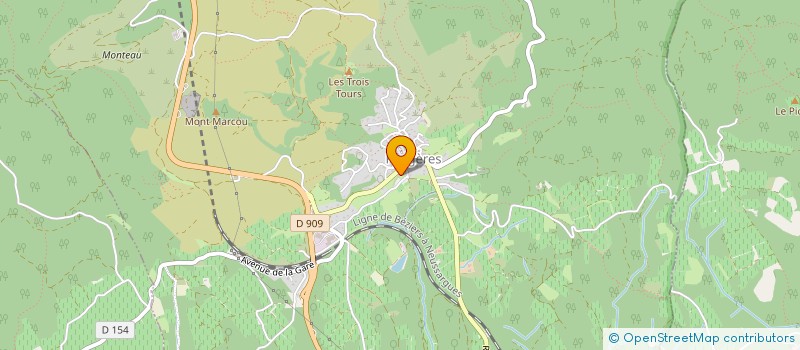 localisation de l'entreprise GFA DU DOMAINE BINET  FAUGERES