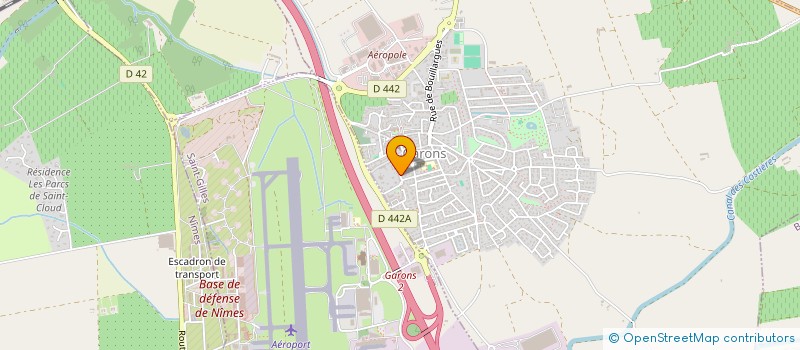 localisation de l'entreprise GFA DU DOMAINE DE BEAUREGARD  GARONS