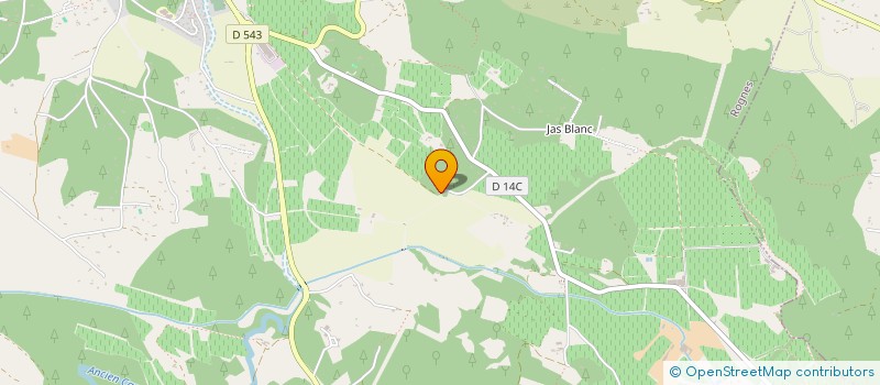 localisation de l'entreprise GFA DU DOMAINE DE BRES  ROGNES