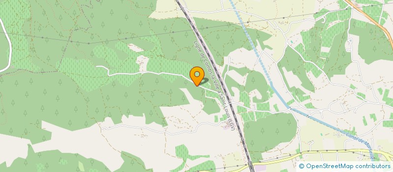 localisation de l'entreprise GFA DU DOMAINE DE CALAVON  LAMBESC