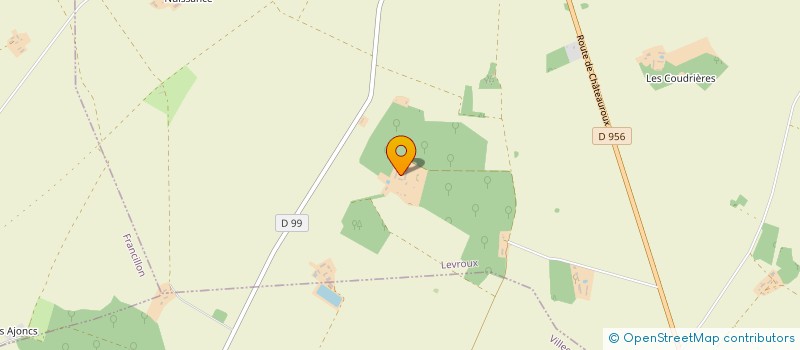 localisation de l'entreprise GFA DU DOMAINE DE FERRIERES à LEVROUX