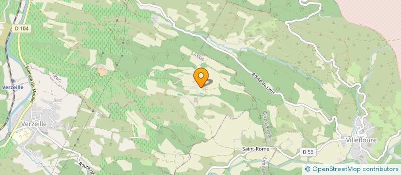 localisation de l'entreprise GFA DU DOMAINE DE FRAISSE  LEUC