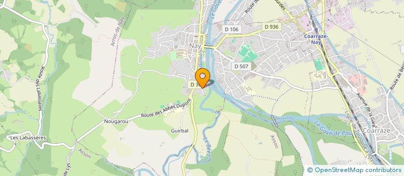 localisation de l'entreprise GFA DU DOMAINE DE GERE à NAY