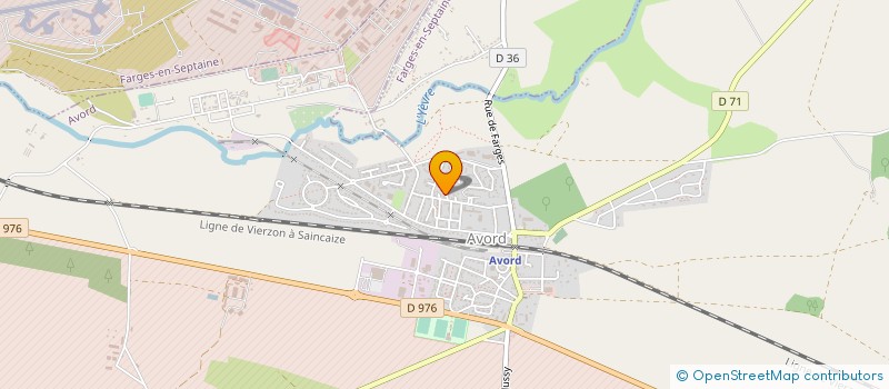 localisation de l'entreprise GFA DU DOMAINE DE GUILLY  AVORD