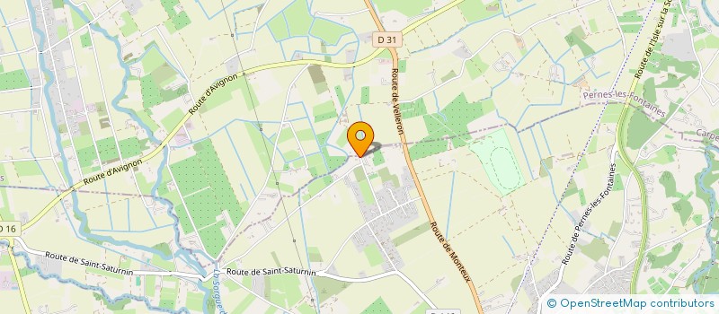 localisation de l'entreprise GFA DU DOMAINE DE L ANGLESY  PERNES-LES-FONTAINES