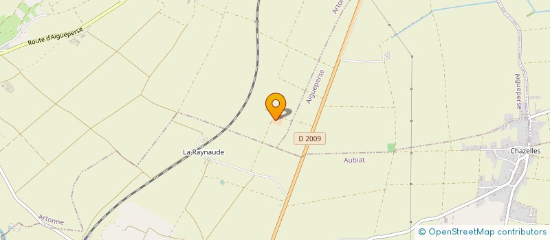 localisation de l'entreprise GFA DU DOMAINE DE LA BEAUME  ARTONNE