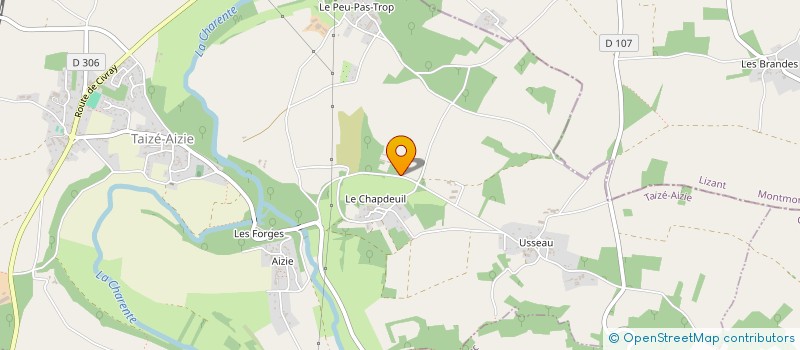 localisation de l'entreprise GFA DU DOMAINE DE LA BERNARDE  TAIZE-AIZIE