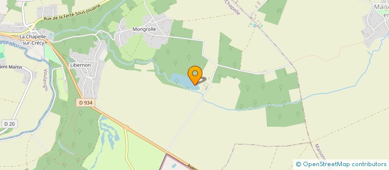 localisation de l'entreprise GFA DU DOMAINE DE LA CHAPELLE  CRECY-LA-CHAPELLE