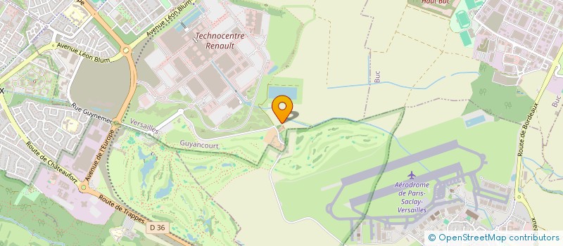 localisation de l'entreprise GFA DU DOMAINE DE LA DOUAIRIERE  GUYANCOURT