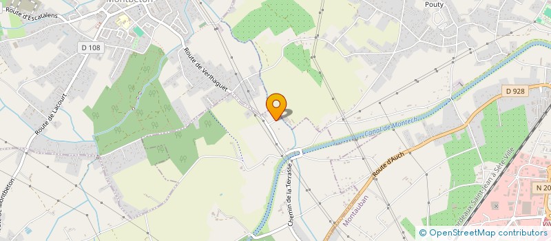 localisation de l'entreprise GFA DU DOMAINE DE LA PRADE  LACOURT-SAINT-PIERRE