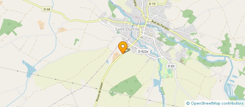 localisation de l'entreprise GFA DU DOMAINE DE LA RENARDIERE  GRACAY