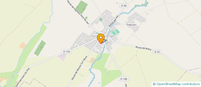 localisation de l'entreprise GFA DU DOMAINE DE LA TROCHEE  SAINTE-SOLANGE