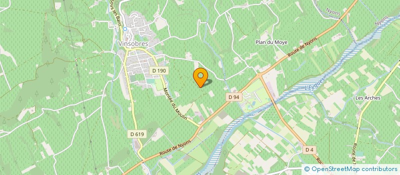 localisation de l'entreprise GFA DU DOMAINE DE LAGARDE  CONDORCET