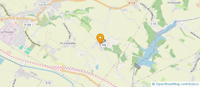 localisation de l'entreprise GFA DU DOMAINE DE MALARET  VERFEIL