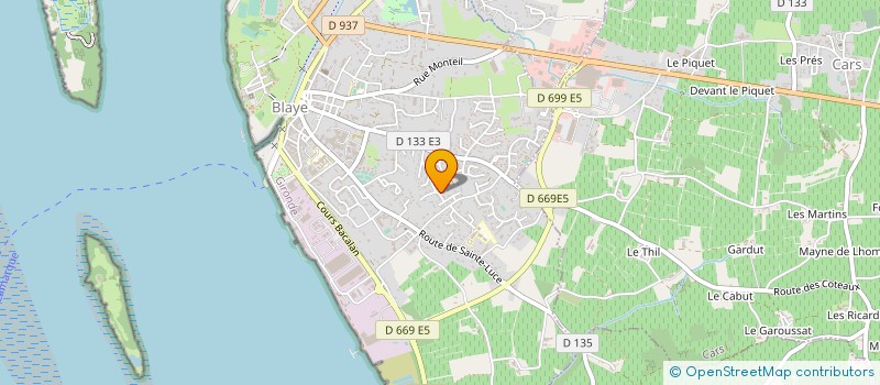 localisation de l'entreprise GFA DU DOMAINE DE MENEAU à SAINT-PAUL