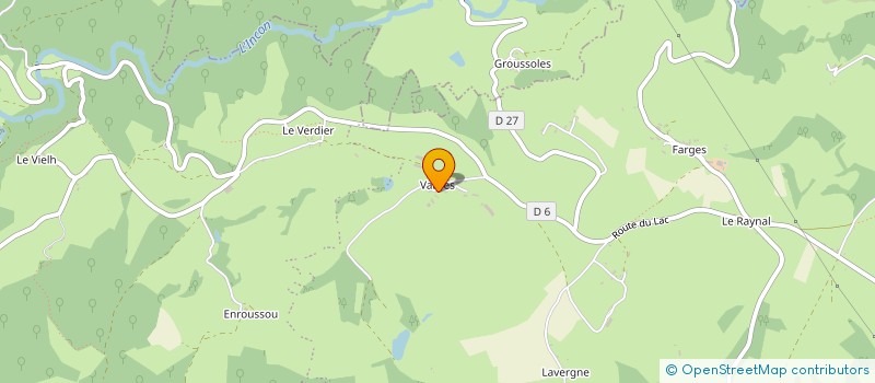 localisation de l'entreprise GFA DU DOMAINE DE VABRES à PLEAUX
