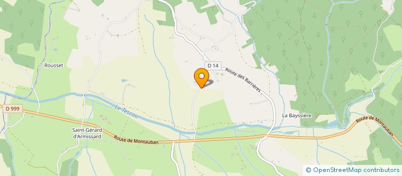 localisation de l'entreprise GFA DU DOMAINE DES CASSANHOLS à LISLE-SUR-TARN