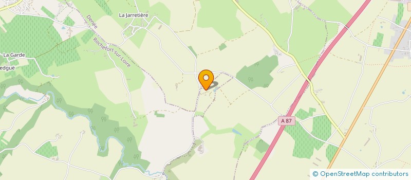 localisation de l'entreprise GFA DU DOMAINE DES FORGES  VAL-DU-LAYON